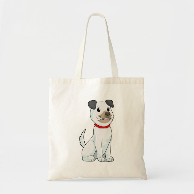 Bolsa Tote Cão com Osso (Frente)