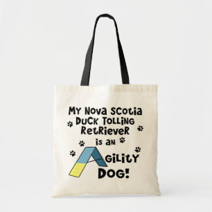 Bolsa Tote Cão da agilidade do Toller do pato