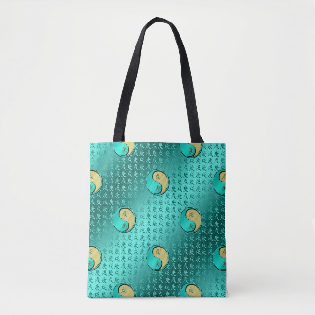 Bolsa Tote Cão de Metal (Frente)
