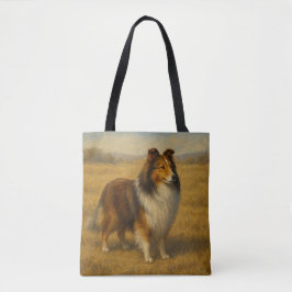Bolsa Tote Cão de Pastoreio de Shetland