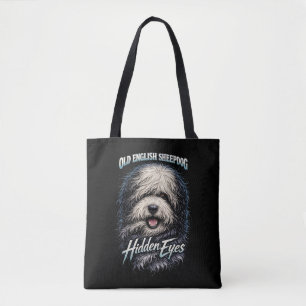 Bolsa Tote Cão de Pastoreiro Inglês Antigo