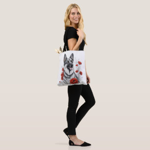 Bolsa Tote Cão german shepherd