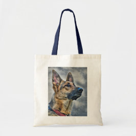Bolsa Tote Cão german shepherd