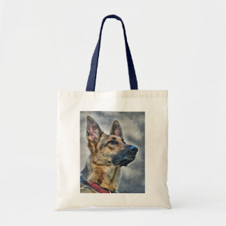Bolsa Tote Cão german shepherd