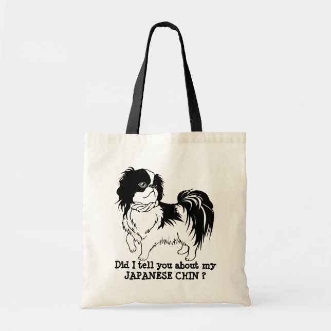 Bolsa Tote Cão JAPONÊS do QUEIXO (Frente)