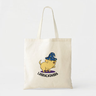Bolsa Tote Cão Labra-cadabra Cute Labrador Pun