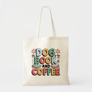 Bolsa Tote Cão, Livro E Café