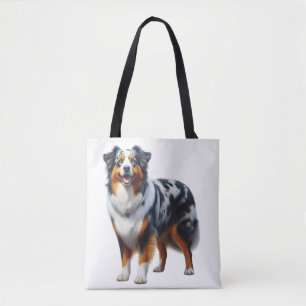 Bolsa Tote Cão Pastor Australiano