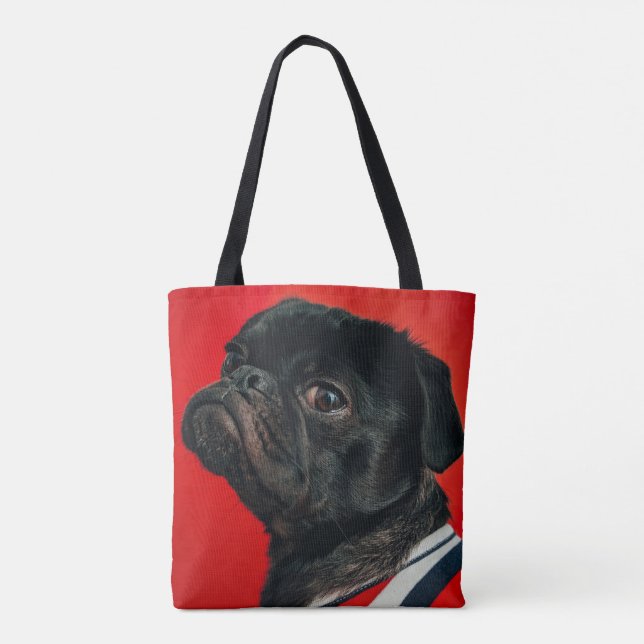 Bolsa Tote cão rojo (Verso)
