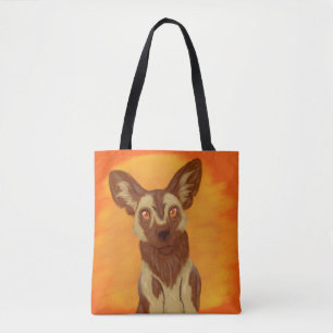 Bolsa Tote Cão selvagem africano
