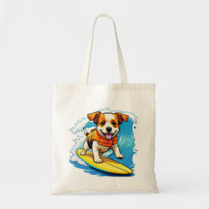 Bolsa Tote Cão surfador
