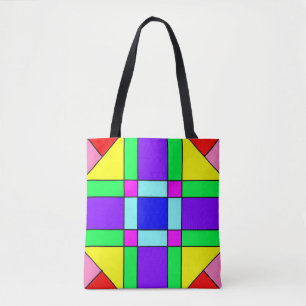 Bolsa Tote Caos Coloridos 16