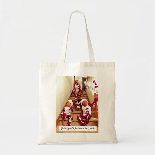 Bolsa Tote Caos de Natal (Frente)