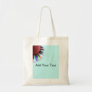 Bolsa Tote Caos do teclado brilhante no azul