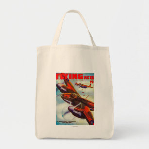 Bolsa Tote Capa de revista 5 dos áss de vôo