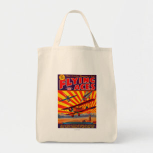 Bolsa Tote Capa de revista dos áss de vôo