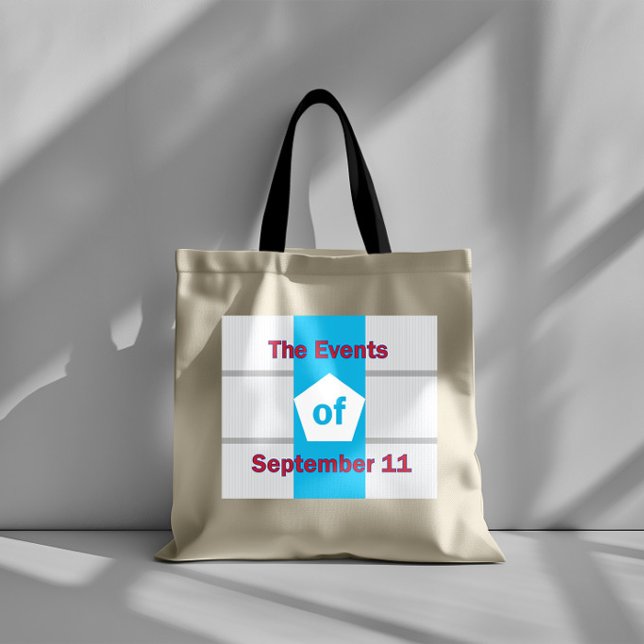 Bolsa Tote Capa do Blog dos Eventos de 11 de Setembro (Criador carregado)