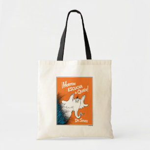 Bolsa Tote Capa do Livro Espanhol Horton Escucha A Quien