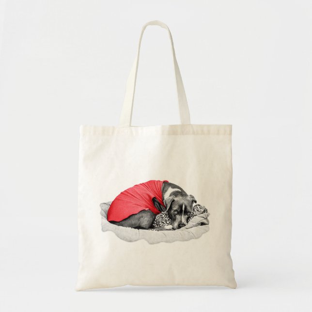 Bolsa Tote Capa Vermelha para Rolos de outono (Frente)