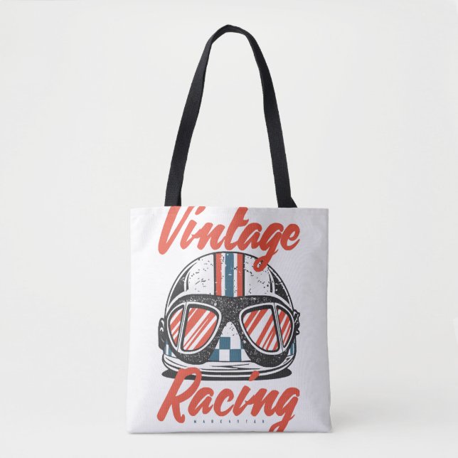 Bolsa Tote Capacete de Corrida (Frente)