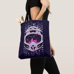 Bolsa Tote Capacete de Moto de Trilha Gráfica