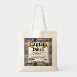 Bolsa Tote Capitão Dan's Pagan Fishing Charters Alasca