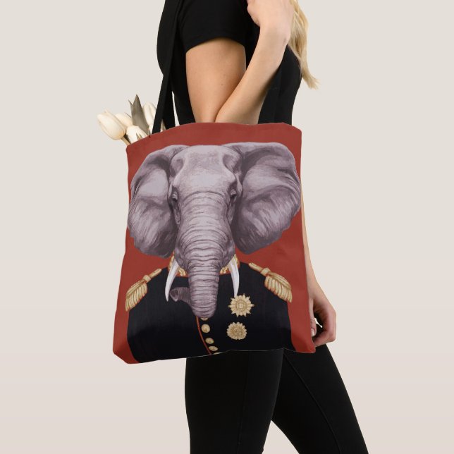 Bolsa Tote Capitão Elefante (Close Up)