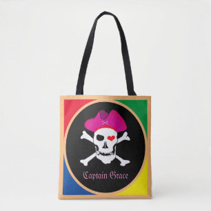 Bolsa Tote Capitão "Grace" & Pirates - Ilha do Tesouro /Girl