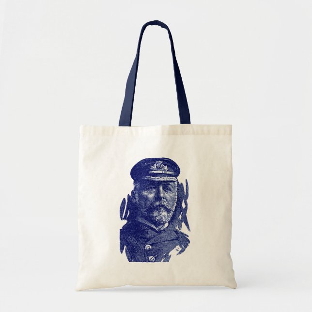 Bolsa Tote Capitão John Smith, HMS Titanic (Frente)