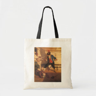 Bolsa Tote Capitão Pirata Vintage, Luta de Espada por NC Wyet