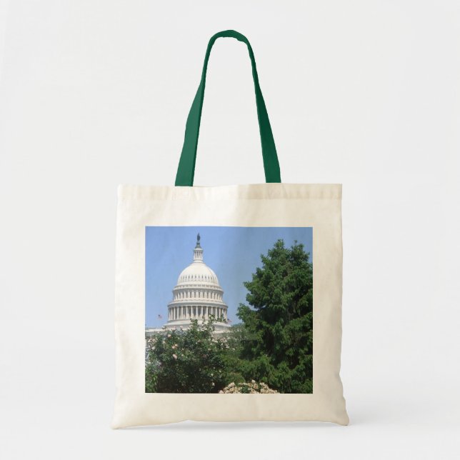 Bolsa Tote Capitol Building, do Parque Bartholdi (Frente)
