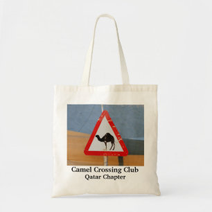 Bolsa Tote Capítulo de Qatar do clube do cruzamento do camel