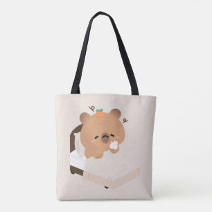 Bolsa Tote Capivara Cansada Fofa