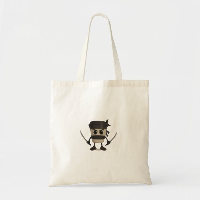 Bolsa Tote Cappuccino Assassino Funny Italian (Frente)