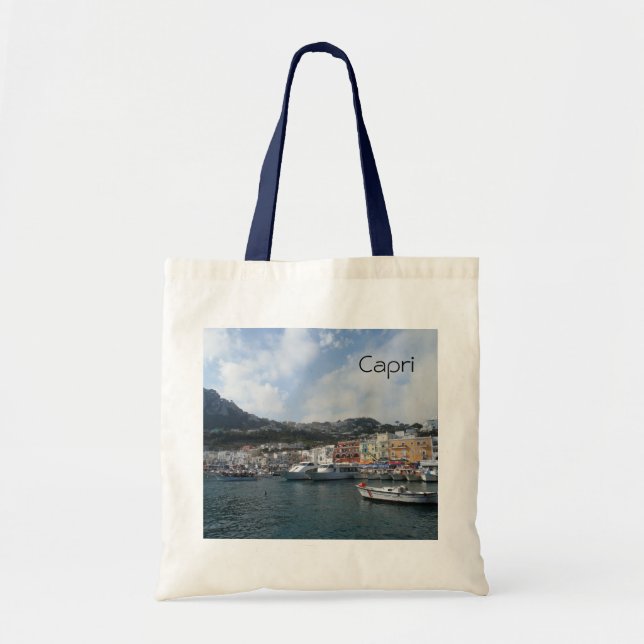 Bolsa Tote Capri, Itália (Frente)