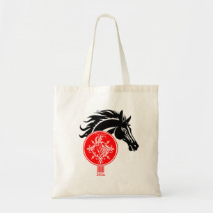 Bolsa Tote Capricórnio x Ano Personalizado do Cavalo 2026