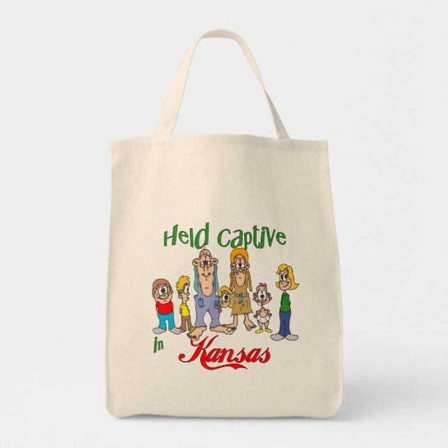 Bolsa Tote Captivo detido no Kansas (Frente)