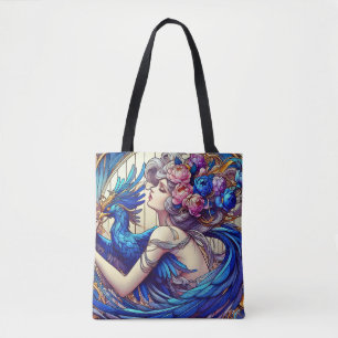 Bolsa Tote Captura da Fênix Azul