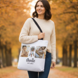 Bolsa Tote Capturador de Sonhos Tia Estabelecida Script 2 Fot