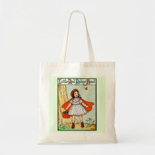 Bolsa Tote Capuzinho Vermelho Vintage Fofo