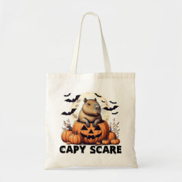 Bolsa Tote Capy Scare Capybara Halloween