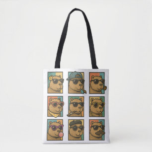 Bolsa Tote Capybara Calm Crew