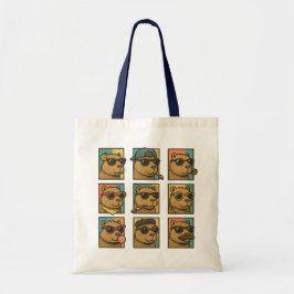 Bolsa Tote Capybara Calm Crew Tote Bag