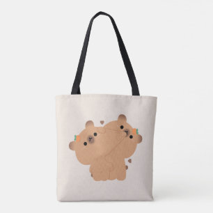 Bolsa Tote Capybara Casal
