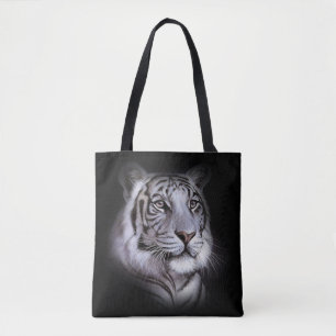 Bolsa Tote Cara branca do tigre