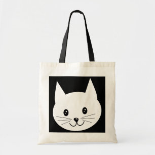 Bolsa Tote Cara De Gato Bonita.