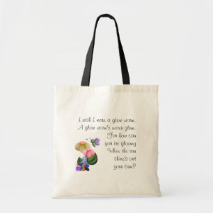 Bolsa Tote Caracol & borboleta pequeninos da vista