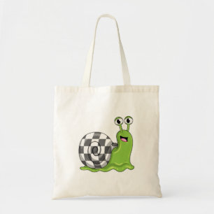 Bolsa Tote Caracol no Xadrez com Chessboard
