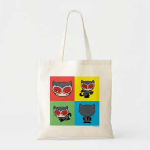 Bolsa Tote Caracter Chibi CatWomen Poses