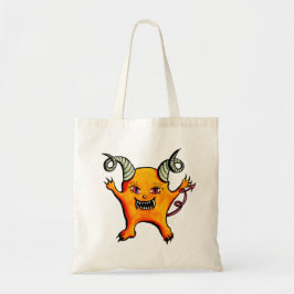 Bolsa Tote Caractere de Demônio do Gótico Canto